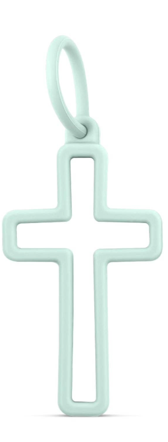 Load image into Gallery viewer, Cross Charm Keychain

