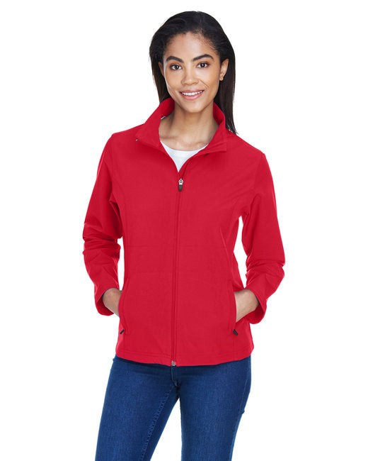 Ladies Soft Shell Jacket Red VCA