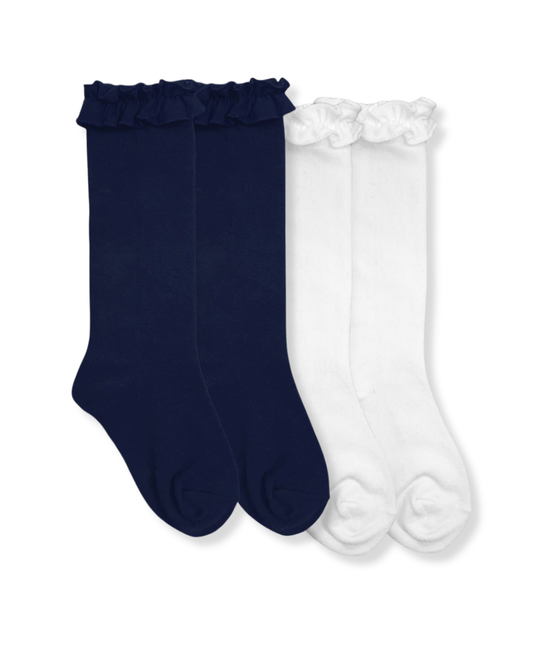 Ruffled Knee Socks