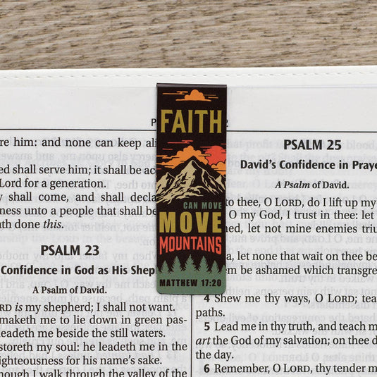 Magnetic Bookmark Set: Mountains