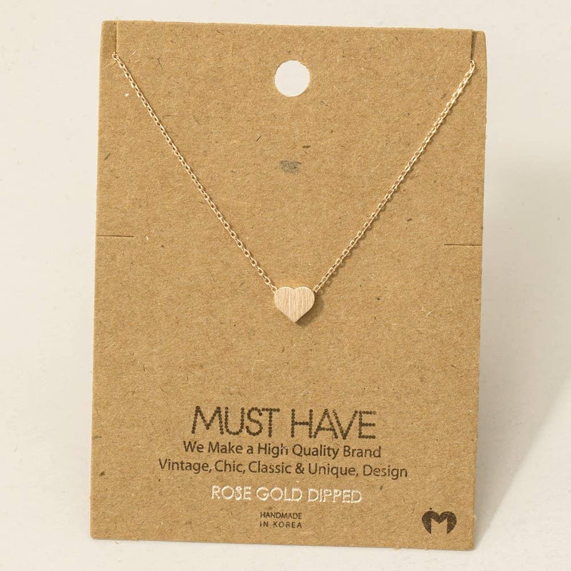 Load image into Gallery viewer, Dainty Heart Pendant Necklace
