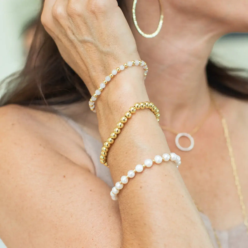 Load image into Gallery viewer, Classic Beaded Stretch Bracelets
