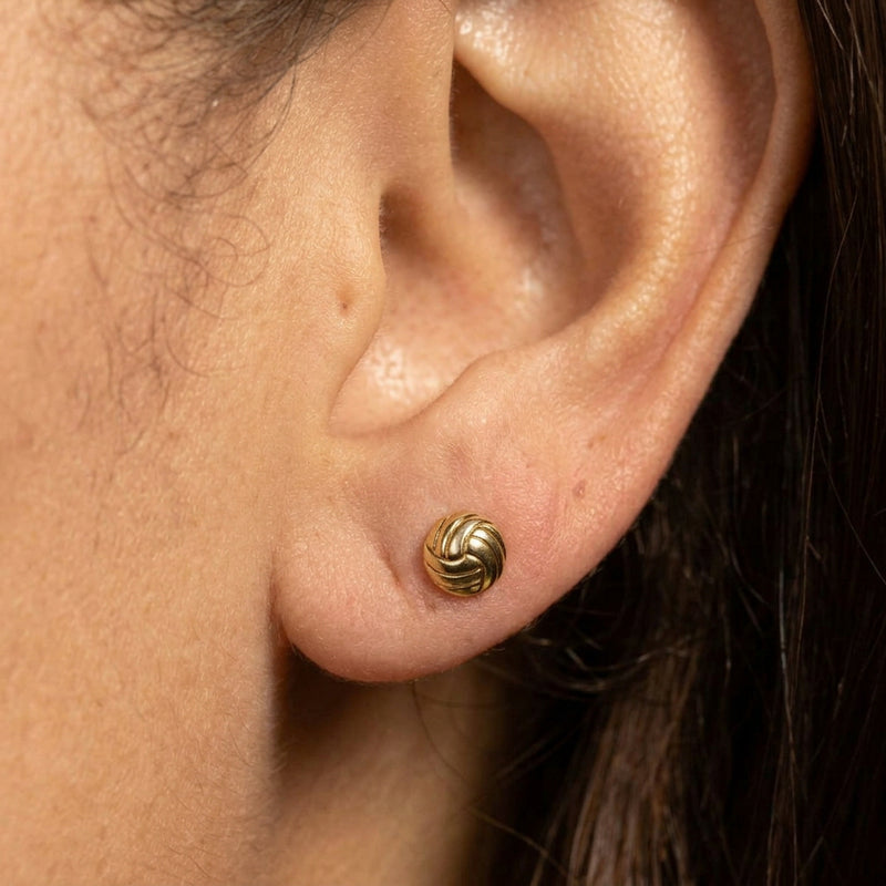 Load image into Gallery viewer, Volleyball Stud Earrings
