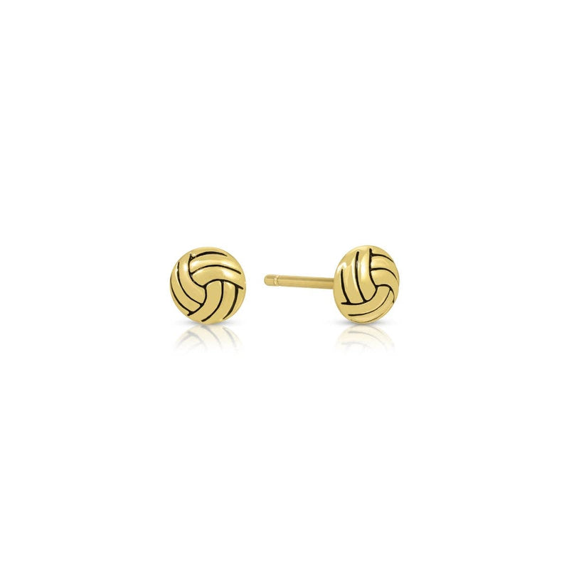 Load image into Gallery viewer, Volleyball Stud Earrings
