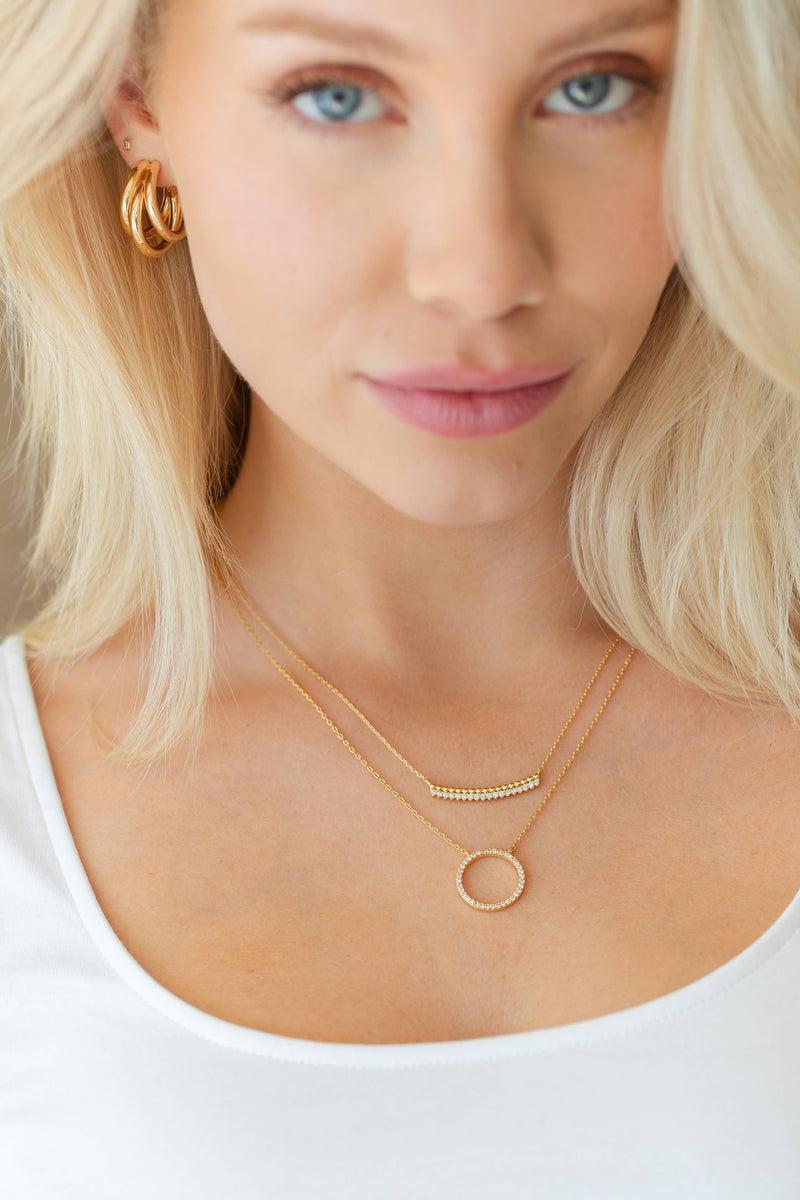 Load image into Gallery viewer, Sparkle &amp; Shine Pendant Necklace
