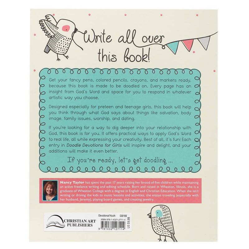 Load image into Gallery viewer, Doodle Devotions for Girls Softcover Book
