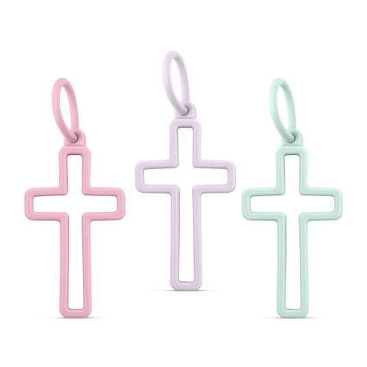 Cross Charm Keychain