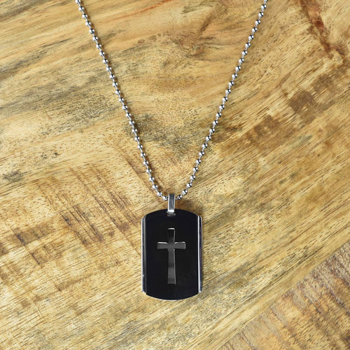 Dog Tag Cross