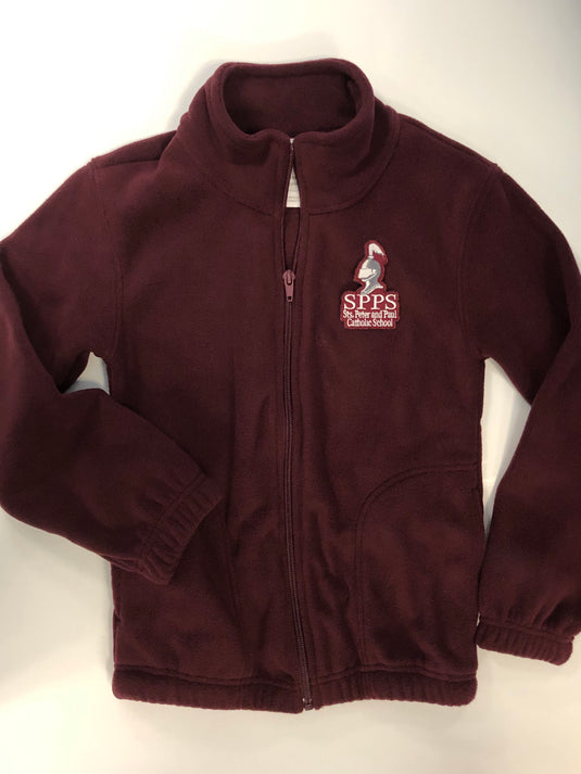 CR Fleece Jacket Burgundy