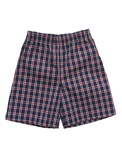 EW Pull-On Shorts Plaid 3C