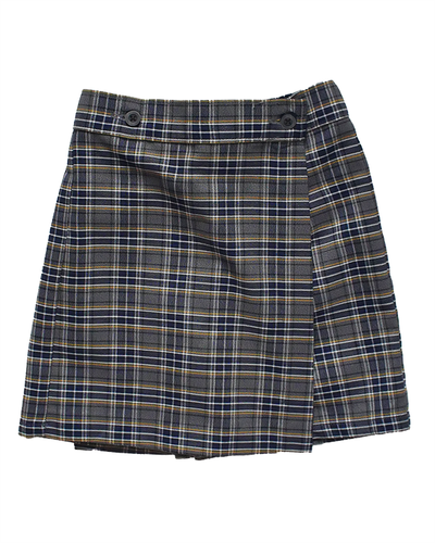 EW Button Front Skort Plaid 42 (discontinuing)