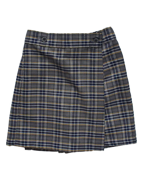 Load image into Gallery viewer, EW Button Front Skort Plaid 42 (discontinuing)
