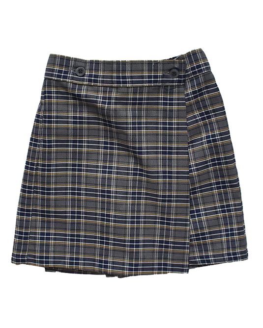 EW Button Front Skort Plaid 42 (discontinuing)
