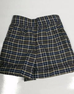 U Pull-On Shorts Plaid 42