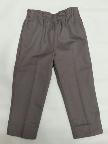 A+ Pull-On Pants Grey