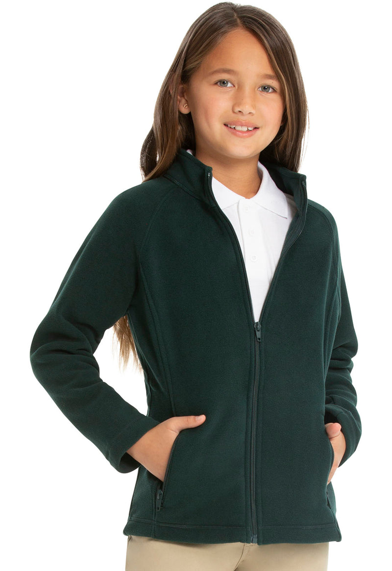Load image into Gallery viewer, CR Girls Fleece Jacket Hunter (discontinuing)
