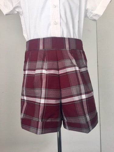 Pull-On Shorts Plaid 54