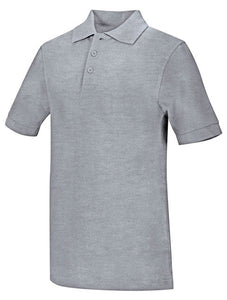EW DryFit Polo Grey Short Sleeve
