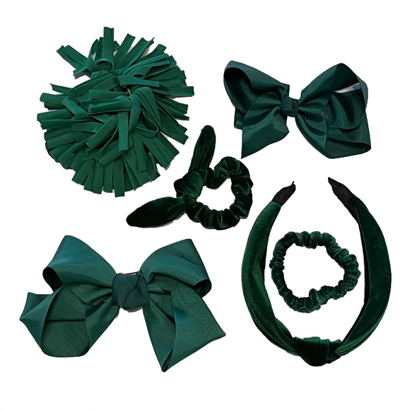 Hair Accessories Green