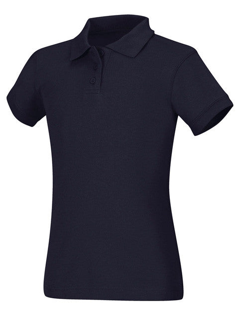 Load image into Gallery viewer, CR Jersey Fem Fit Polo Navy
