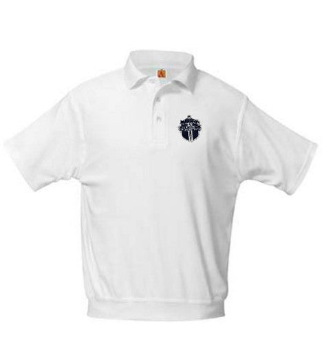 Banded Jersey Polo LCA White