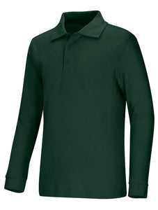 CR Pique Polo Hunter Long Sleeve