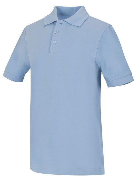 CR Jersey Polo Light Blue Short Sleeve