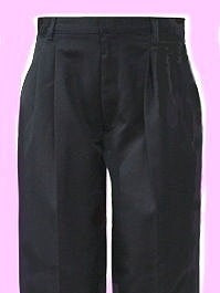 A+ TriBlend Pleated Slacks Navy (discontinued)