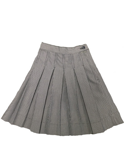 A+ Pleated Skirt Plaid 03N