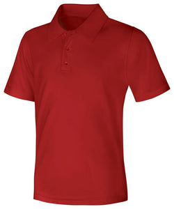 A+ Jersey Polo Red Short Sleeve