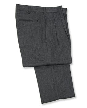 EW TriBlend Pleated Slacks Grey (discontinuing)