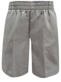 A+ Pull-On Shorts Grey