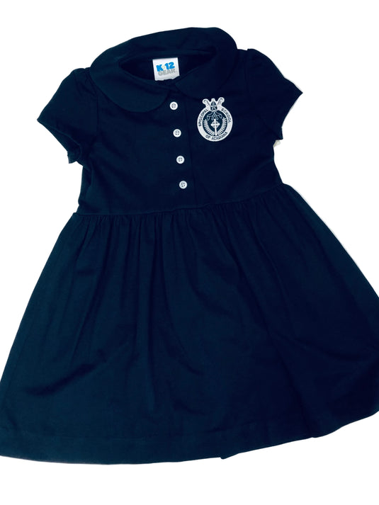 Jersey Knit Dress Navy 4T Jersey Knit Dress Navy 4T