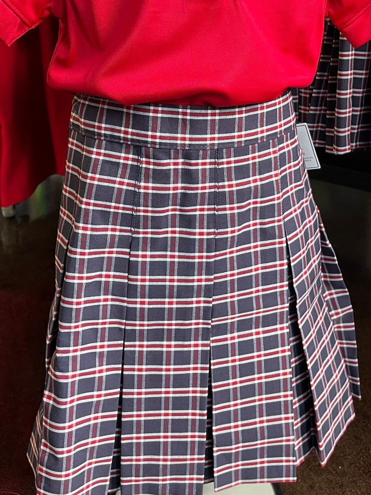 Load image into Gallery viewer, Pleated Skirt Plaid 3C
