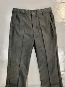 A+ TriBlend Flat Front Slacks Grey
