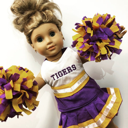 American girl doll cheer set shop