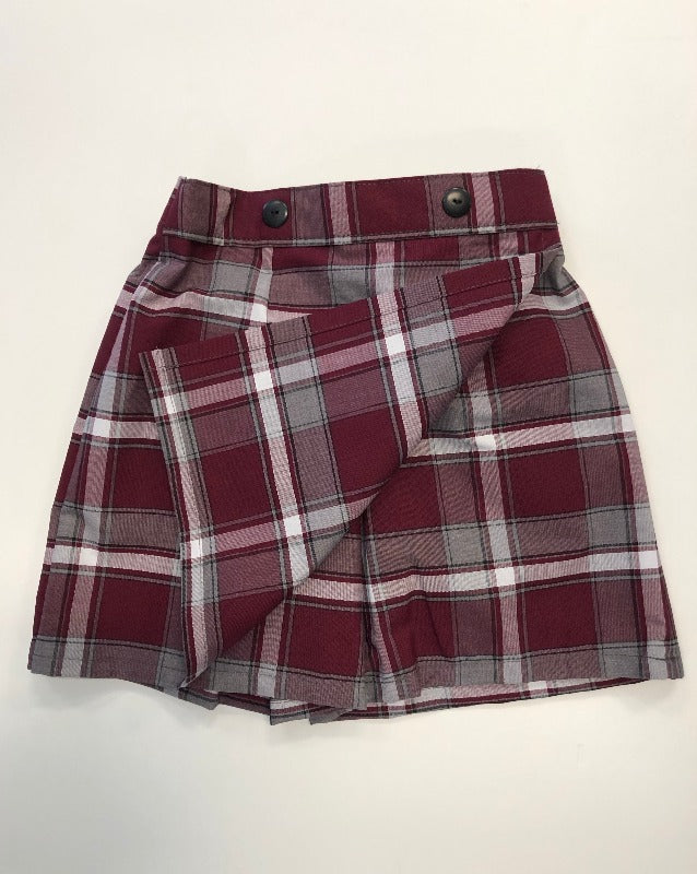 Load image into Gallery viewer, U Pull On Skort Plaid 54
