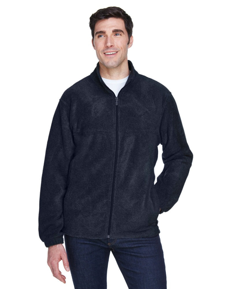 Load image into Gallery viewer, HR Fleece Jacket Navy Full Zip
